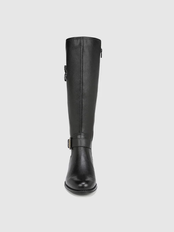 Naturalizer Women's Jessie Wide Calf Boots - Black in Size 7.5