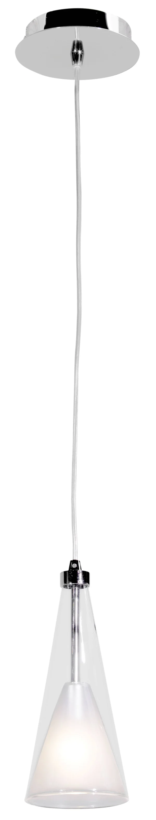 Access Lighting 50543-CH/CLOP Icicle Pendant Light, Chrome