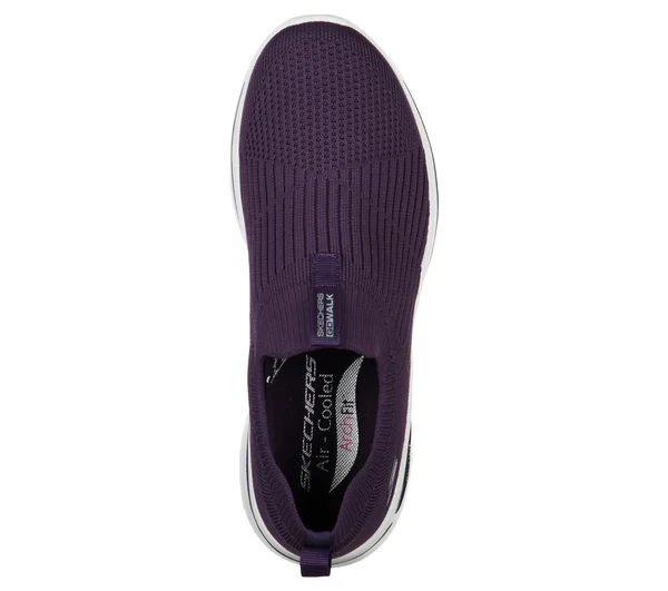Skechers Women's GOwalk Arch Fit - Iconic Slip-On Walking Shoes - Purple, 7.5