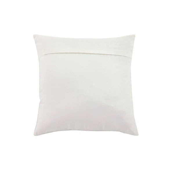 Chelsea Grove 13x22 x 21x22 Crisscross Pattern Cream Velvet Lumbar Pillow