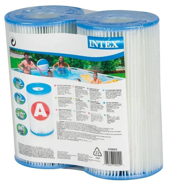 Intex 12& x 30x22 Easy Set Swimming Pool with 530 GPH Pump & Two Filter