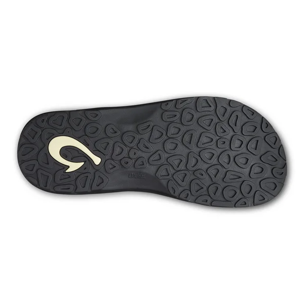 Olukai Men's Ohana Black, Dark Shadow, 9