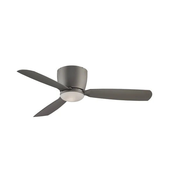 Fanimation Embrace 52x22 Ceiling Fan with Opal Glass Light - Matte Greige - Matte Greige Blades