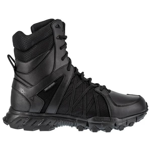 Reebok Work Trailgrip Tactical 8x22 WP Side Zip 12 Men's Black