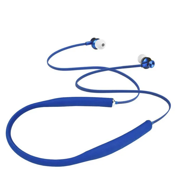 Toshiba Active FIT3 Bluetooth Silicone Neck Earbuds Blue