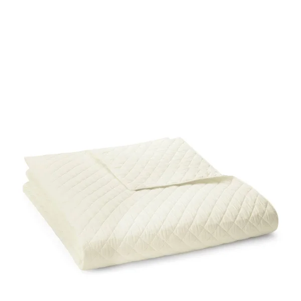 Matouk Gemma Quilted Standard Sham - White