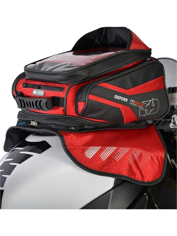 Oxford M30R Magnetic Tankbag Red - OL246
