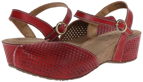 Women's L&Artiste by Spring Step Lizzie, Size: 40, Red