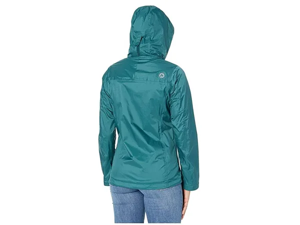 Marmot Women's PreCip Eco Jacket - Large - Deep Teal