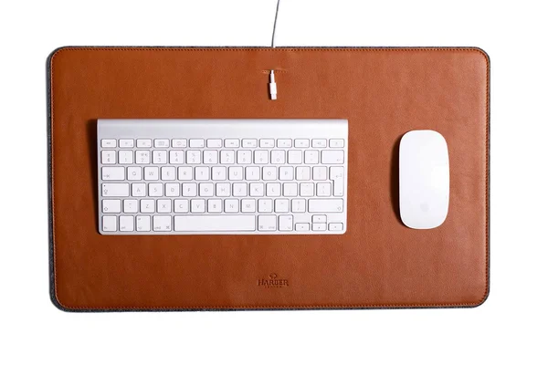 Slim Leather iPad and Kindle Sleeve Case, Harber London