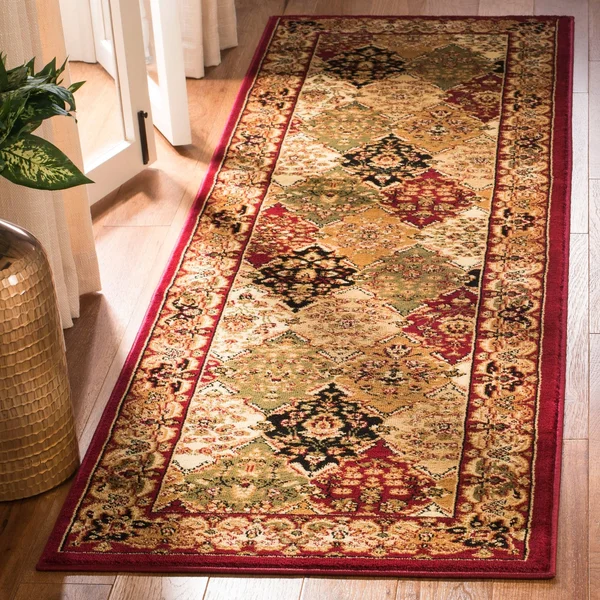 Safavieh Lyndhurst Multi/Red 6 ft. x 6 ft. Square Area Rug
