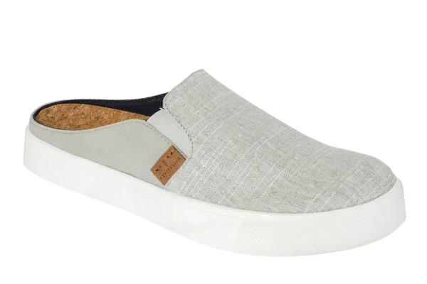Revitalign Esplanade Cotton Canvas Slip-On Mule - Gray/Grey