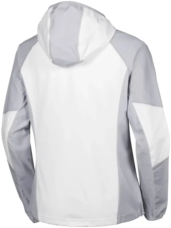 Columbia Sweet As Softshell Hoodie - White - Cirrus Grey - Softshell Jackets M