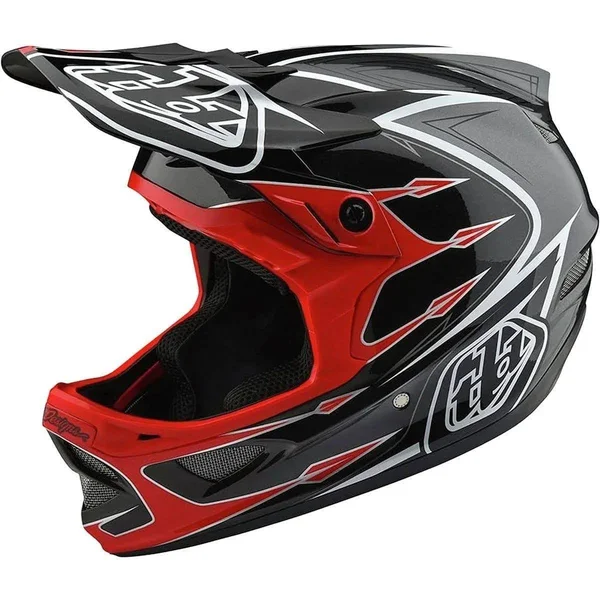 Troy Lee Designs D3 Composite Helmet Corona Red - M