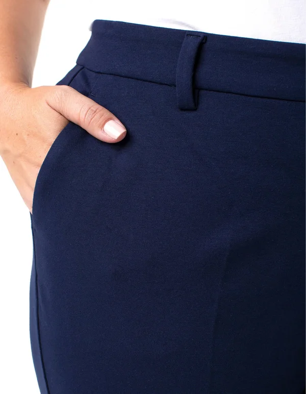 Liverpool Kelsey Knit Trouser - Plus - Size 22 W, Cadet Blue