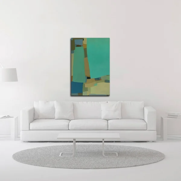 27x22 x 18x22 Arabesque 8 by Tamar Zinn Print on Canvas