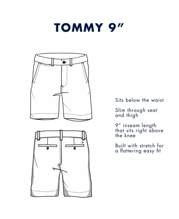 Tommy Hilfiger Men's Th Flex Stretch 9x22 Shorts - Created for Macy&s - Green Aura