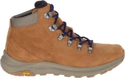 Merrell Men's Ontario Suede Mid Hiking Boots Brown 8.5