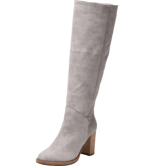 Michela Morning Dove Women's Tall Weatherproof Boot - Ross & Snow 10