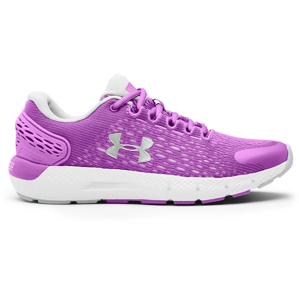 Under Armour Youth Charged Rogue 2 Running Shoes - Purple, 7
