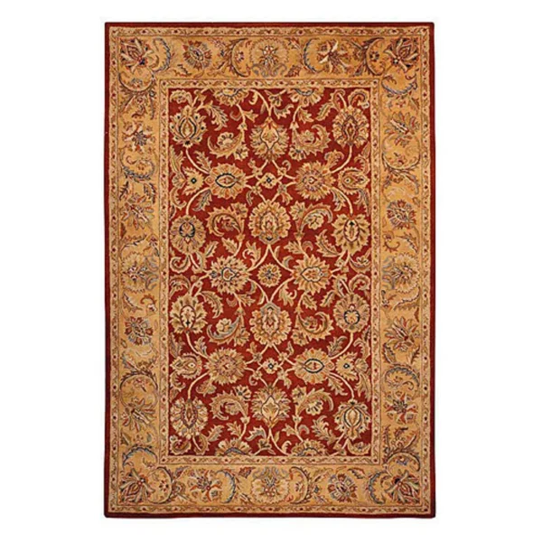 Safavieh Classic CL758K Area Rug - Rust/Camel - Size: 6 x 9 ft.