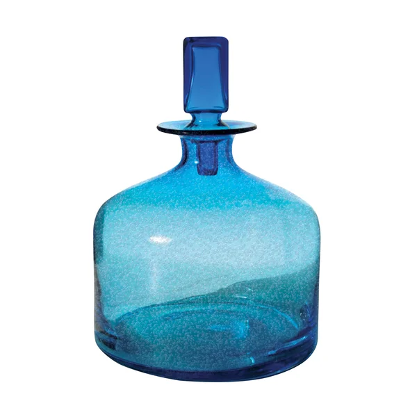 Dimond Home 824015 Pool Blue Decanter - Small - 9 x 12 x 9 Inches