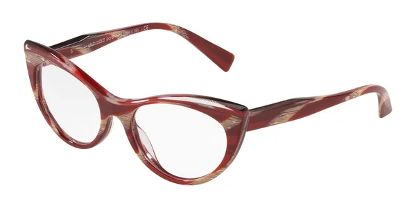 Alain Mikli A03087 Eyeglasses 011 Ruby Horn/Crystal/Black