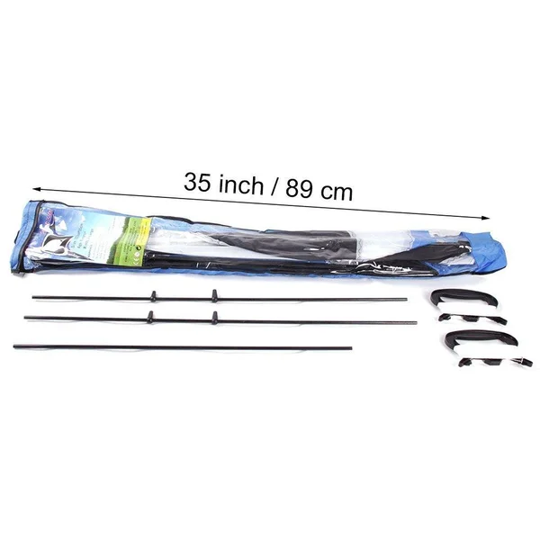 Babyeden Blue Sport Prism Delta Dual-Line Stunt Kite 84-Inch