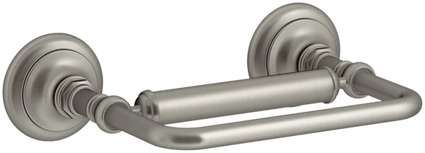 KOHLER K-72573-BN Artifacts Pivoting Toilet Tissue Holder, Vibrant Brushed Nickel