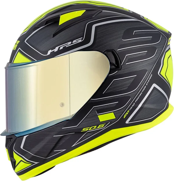 Givi 50.6 Sport Deep Limited Edition Helmet - black-yellow, Size 2XL