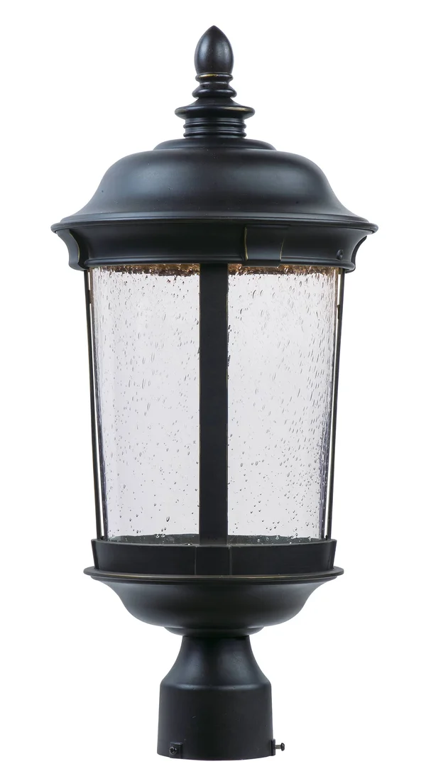 Maxim 55021CDBZ Dover LED Outdoor Post Lantern - Bronze
