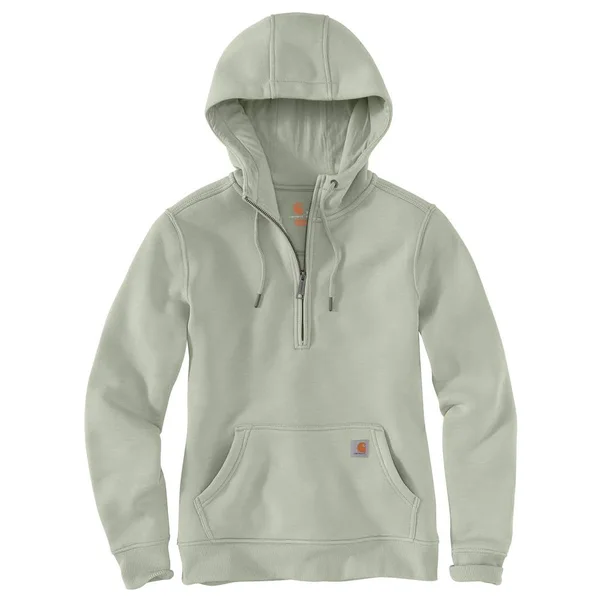 Carhartt Women's Regular Clarksburg Half Zip Hooded Sweatshirt