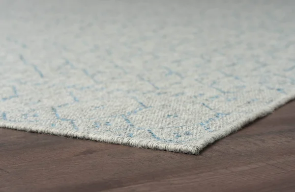 Tayse Elsa Indoor/Outdoor Area Rug - Size: 5 ft. Round, Blue