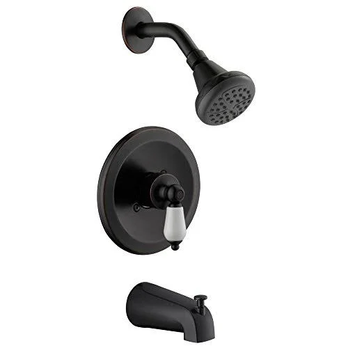 Glacier Bay HD873X-8627D Teapot Single-Handle Tub and Shower Faucet - Bronze