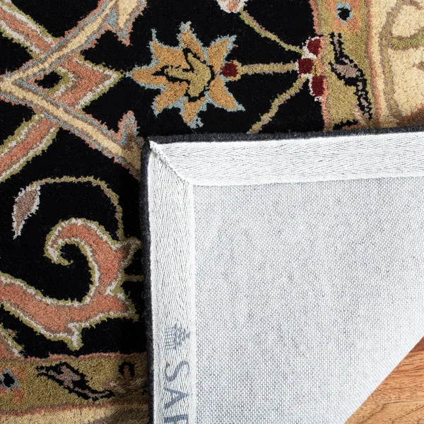 Safavieh Heritage HG644A Area Rug - Charcoal/Beige - Size: 5& x 8&