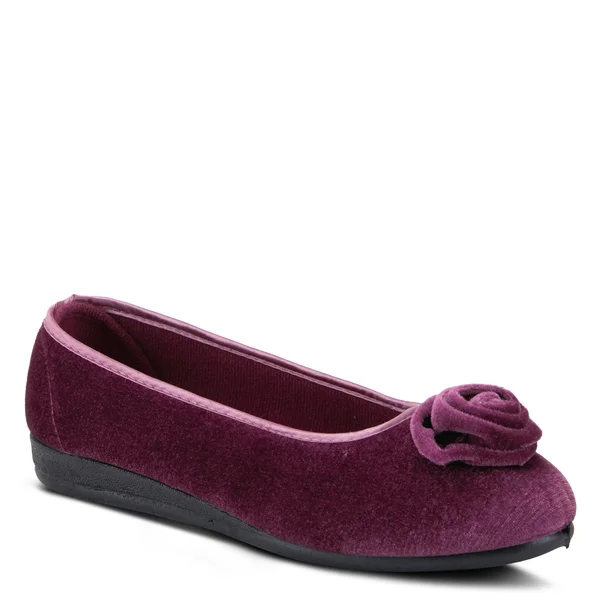 Flexus Womens Roseloud Purple Multi Slipper - 38