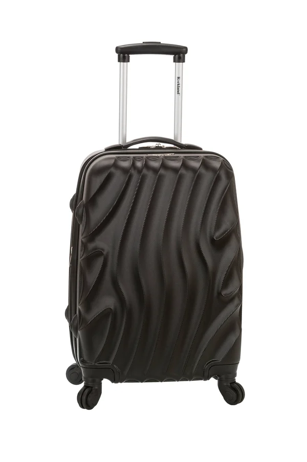 Rockland Melbourne 20x22 Expandable ABS Carry on