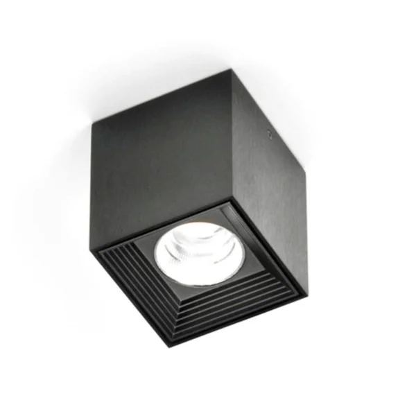 ZANEEN design-D9-2127-Dau - One Light Flush Mount Black Satin