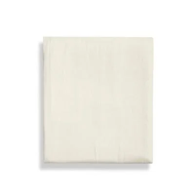 Cloud 100% Cotton Fitted Sheet Coyuchi Size: King - Color: Ivory