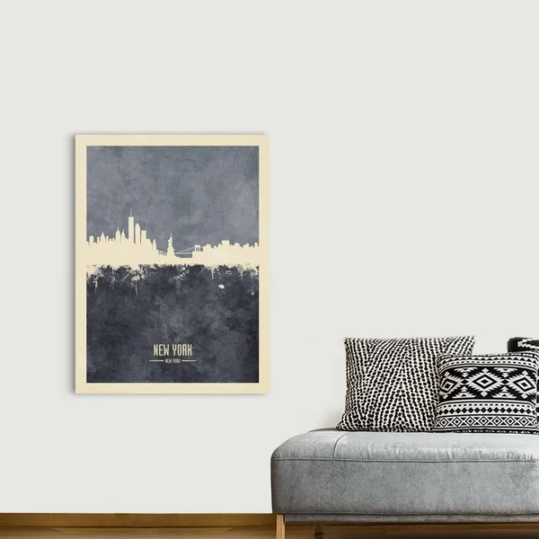 New York Skyline - Canvas Wall Art, 36x48, Great Big Canvas