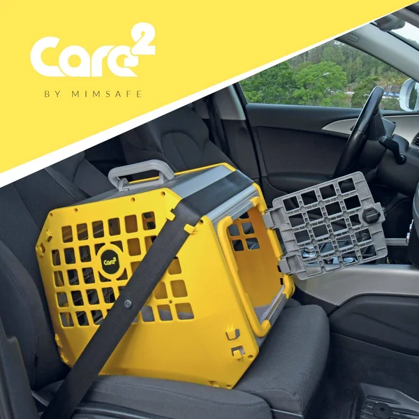4x4 North America MIM Care2 Pet Carrier - Medium, Yellow