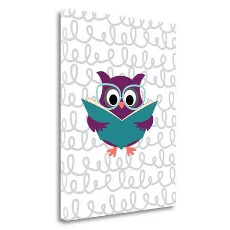 Owl I by Tamara Robinson, Fine Art Giclee Print on Gallery