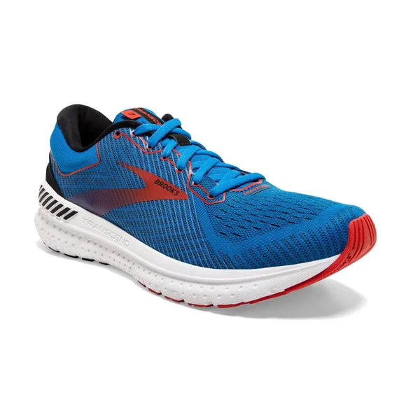 Brooks Men's Transcend 7 Mazarine/Black/Red