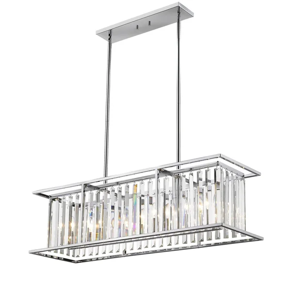 Z-Lite 439-40BN Brushed Nickel Monarch 6 Light Pendant