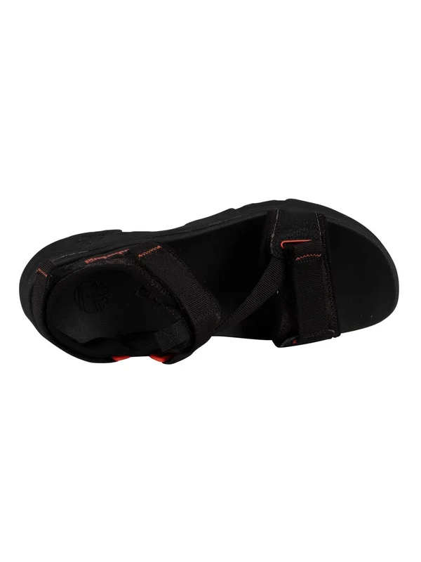 Timberland Men's Ripcord Backstrap Sandals, Black