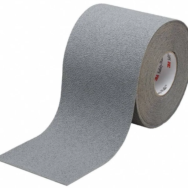 3M 370 Safety-Walk Slip-Resistant Medium Resilient Tapes and Treads, Gray, 6 in x 60 ft, Roll, 1/Case