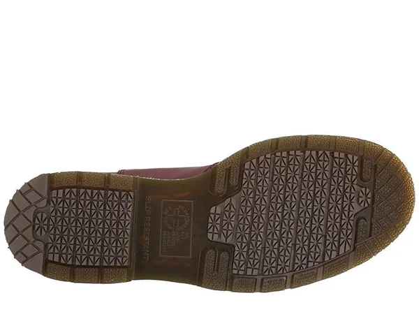 Dr. Martens Work Unisex 2976 Chelsea SR Boot Work Boots - Cherry Red, US Men's 11