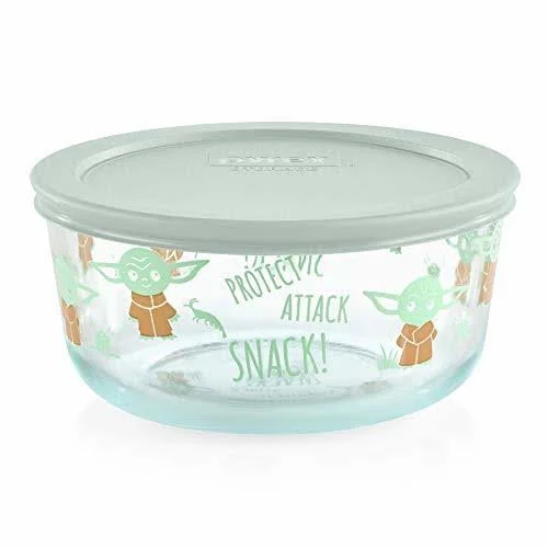 Pyrex 8 Piece Star Wars The Child Decorated Storage Set