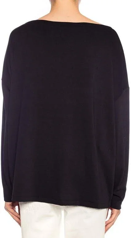 Allsaints Rita Off-The-Shoulder Top, Black, M