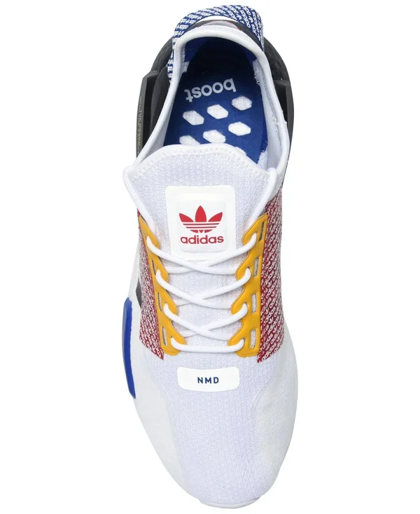Adidas Men's Originals NMD R1 V2 Casual Shoes in White/White Size 13.0